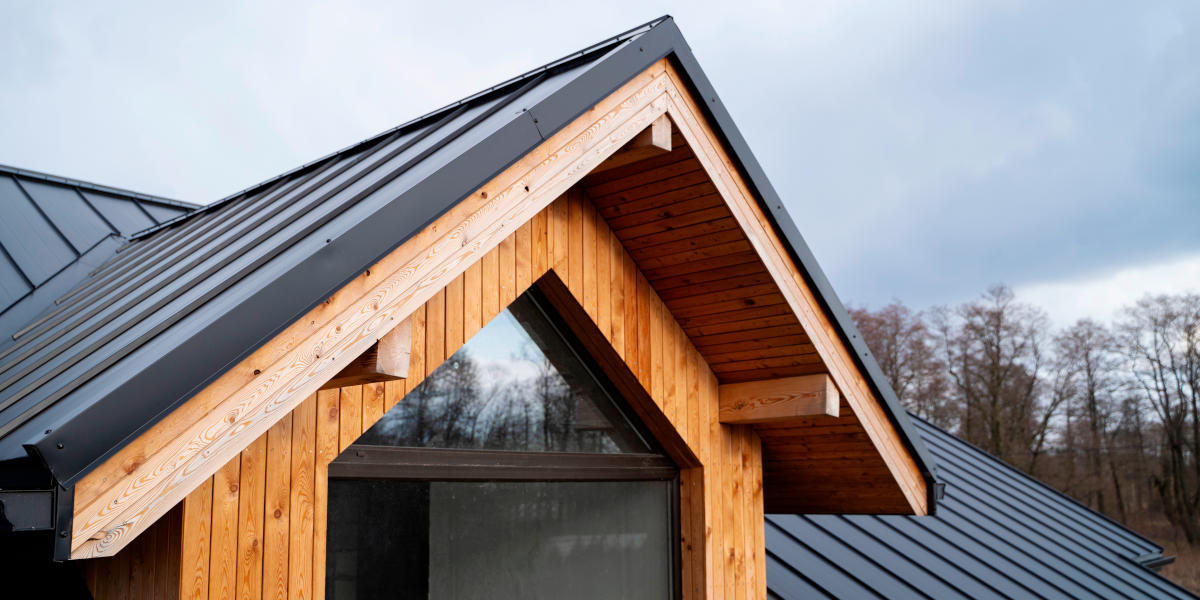 Habillage de planche de rives rezé