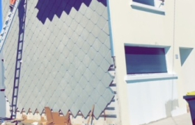 Ravalement et pose de panneaux de façade à Saint Nazaire